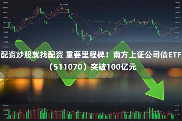 配资炒股就找配资 重要里程碑！南方上证公司债ETF（511070）突破100亿元
