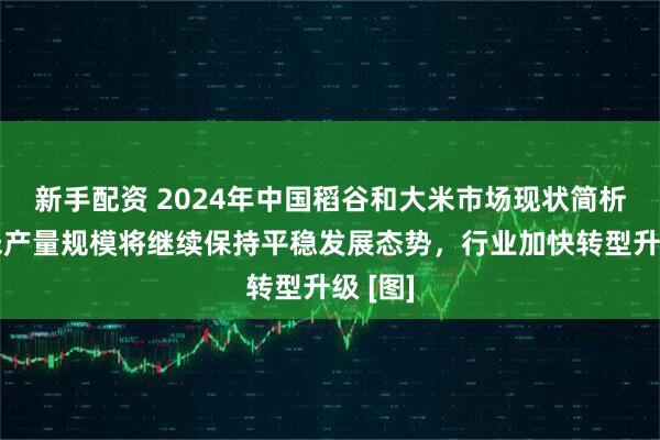 新手配资 2024年中国稻谷和大米市场现状简析：稻米产量规模将继续保持平稳发展态势，行业加快转型升级 [图]